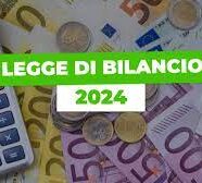 LEGGE DI BILANCIO, CONTI IN ROSSO